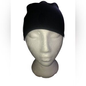 Solid Black Beanie